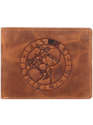 Greenburry Vintage Geldbörse Leder 12 cm in schütze