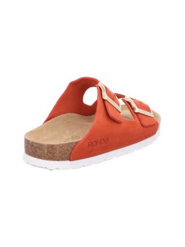 ROHDE Pantolette in rot