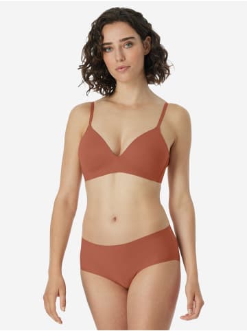 Schiesser Panty Invisible Cotton in terracotta