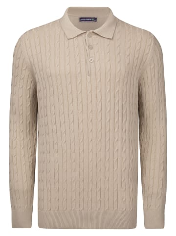 Felix Hardy Zopfmuster Strickpullover in Beige