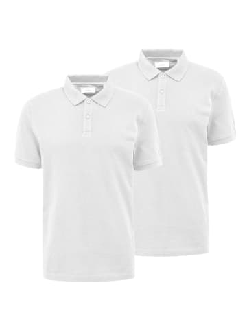 S. Oliver Poloshirts 2er Pack in Weiß