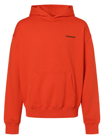 PEGADOR Kapuzenpullover in orange rot