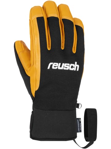 Reusch Fingerhandschuhe Hauler R-TEX XT in 7490 black / camel