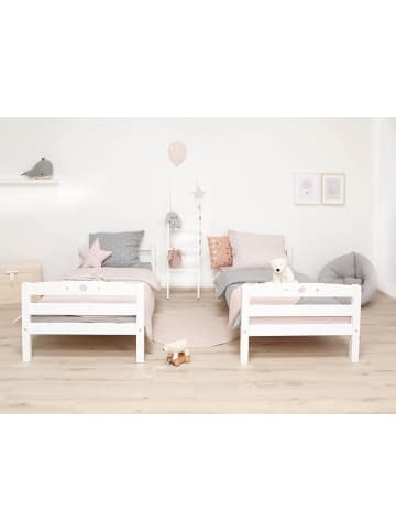 TICAA Etagenbett Lupo in Weiß