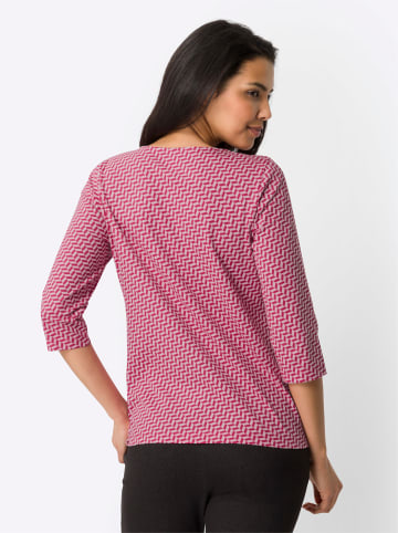 Sieh an! Freizeitshirt in pink-rosé