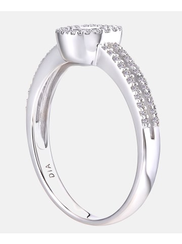 Diamant L'éternel Ring aus 750 Weißgold mit Diamant mit Saphir