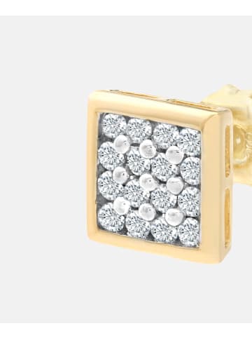 Diamant L'éternel Ohrstecker aus 375 Gelbgold mit Diamant