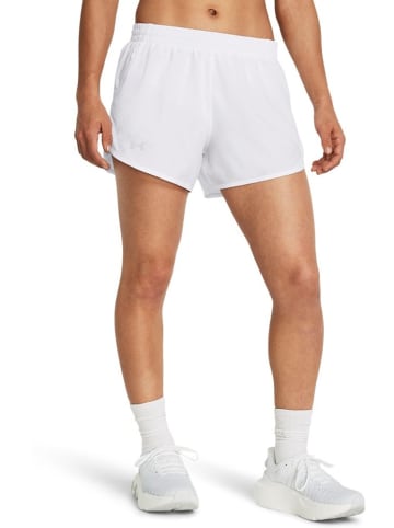 Under Armour Sportshorts "Ua Fly By 3'' Shorts" in Weiß