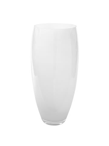 Fink Vase "Africa" in Weiß - H. 40 cm - D. 21 cm