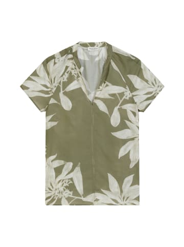 Marc O'Polo Print-Blusen-Shirt regular in Medium Green