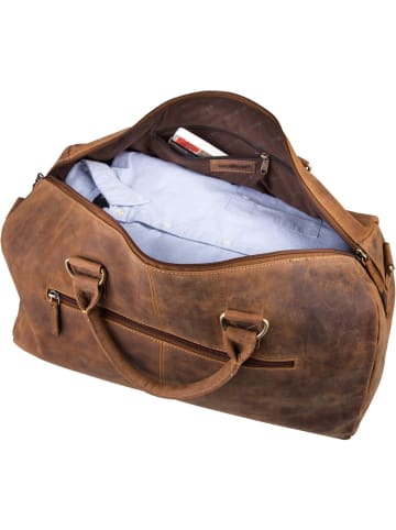 Greenburry Reisetasche Vintage 1606 Reisetasche in Brown