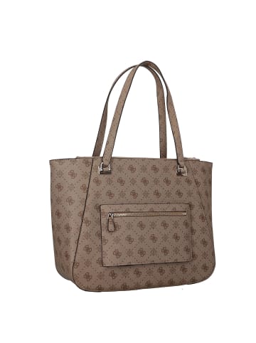 Guess Calebra Shopper Tasche 40 cm in latte logo