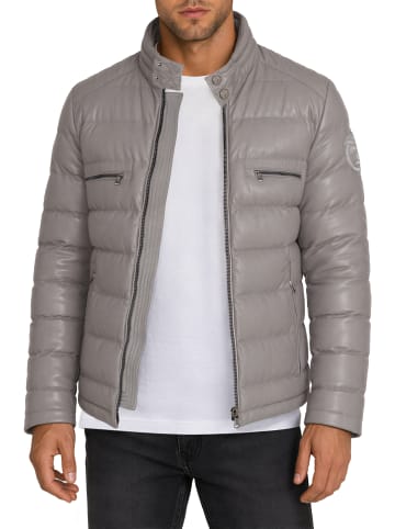 Reichstadt Herren Regular Fit Jacke Echtleder in Grey