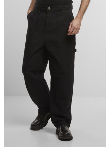Urban Classics Urban Classics Mens Cotton Carpenter Pants in black