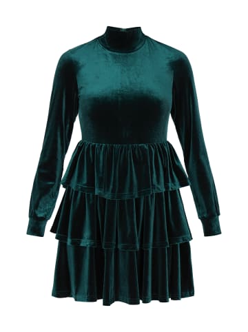 faina Women Dress in Emerald