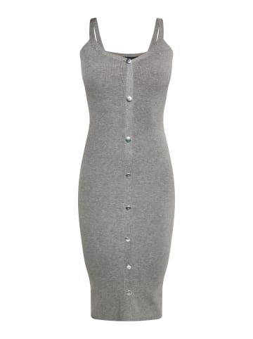 NAEMI Damen Kleid in Grau Melange