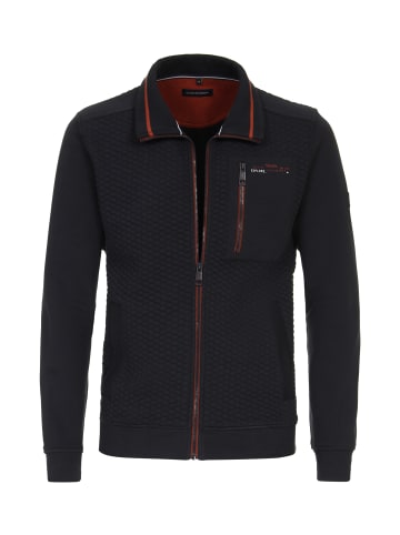 CASAMODA Sweatjacke in Dunkelblau