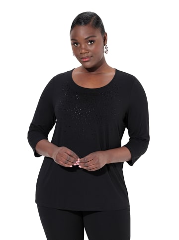 Ulla Popken Shirt in schwarz