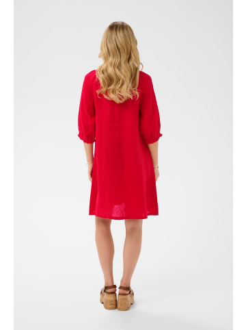 Cream Kleid CRBellis A-shape in High Risk Red
