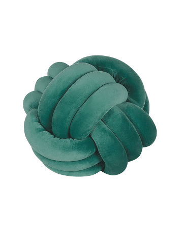 Beliani Dekokissen MALNI in Grün - (W) 30 x (H) 30 x (L) 30 cm