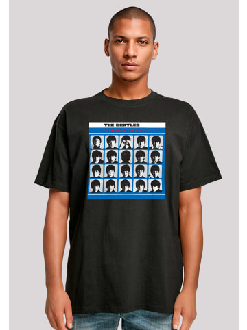 F4NT4STIC Oversize T-Shirt The Beatles Retro in schwarz
