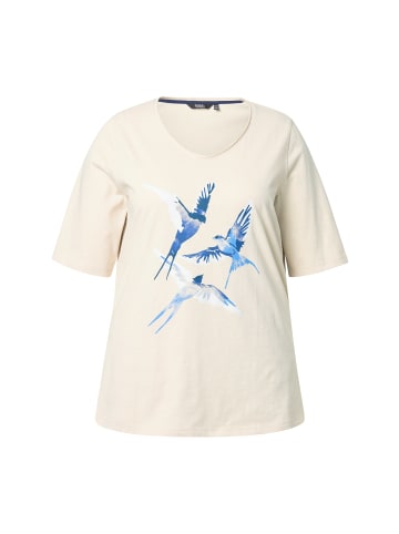 Ulla Popken Shirt in helles champagner