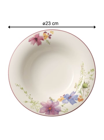 Villeroy & Boch 6er Set Suppenteller Mariefleur Basic ø 23 cm in bunt