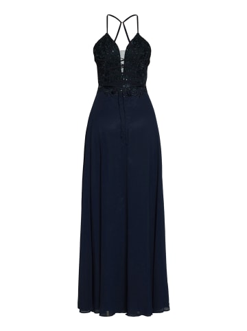 Vera Mont Abendkleid mit Stickerei in Night Sky