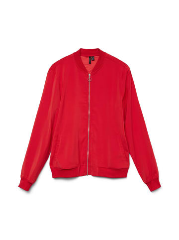 Vero Moda Mantel in Ribbon Red