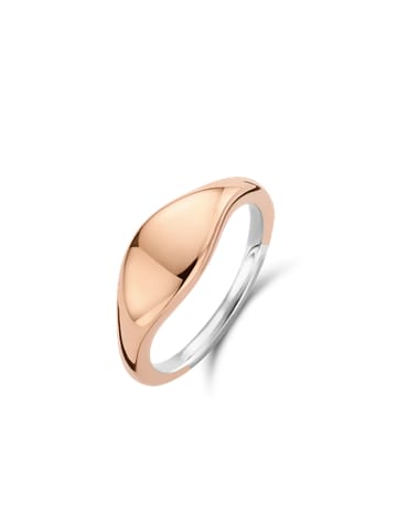 Ti Sento Milano Ring "Geometrie rosévergoldet" in Roségold