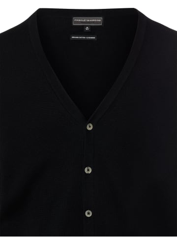 Finshley & Harding Strickjacke in schwarz - 0002