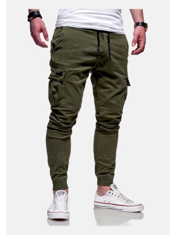 behype Cargohose LANE in khaki