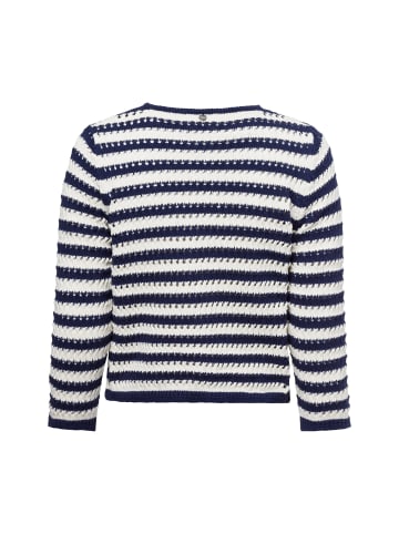 Rich & Royal Stricjkacke in marine ecru - 0001