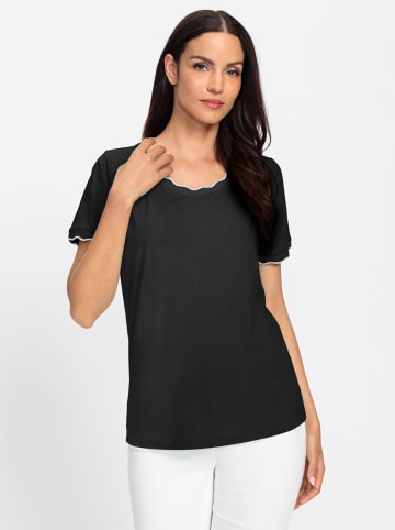 Heine Kurzarmshirt in schwarz