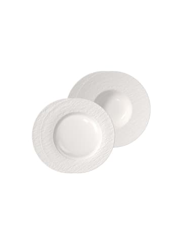 Villeroy & Boch 4er Set Teller-Set Manufacture Ice in weiß