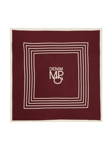 Marc O'Polo DENIM Quadratisches Tuch in Dark Red