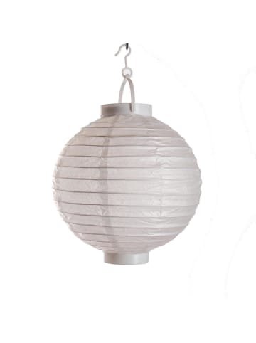 MARELIDA LED Lampion Batteriebetrieb D: 30cm in weiß