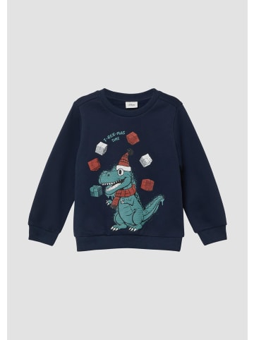 s.Oliver Sweatshirt in 5952_navy