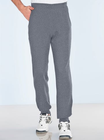 Sieh an! Freizeithose in anthrazit-meliert
