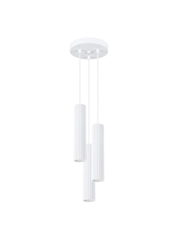 Licht-Erlebnisse Pendelleuchte (B)19.5 x (L)19.5 x (T)108 cm in Weiß