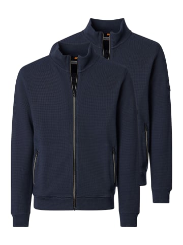 Redmond Sweatjacke Basic in Blau
