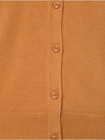 Marie Lund Strickjacke in orange - 0005