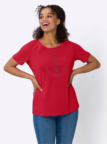 Sieh an! Kurzarmshirt in rot