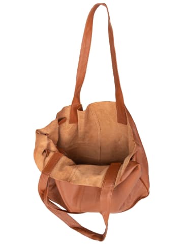 Greenburry Handtasche Eva Nappa NR-2M in Caramel