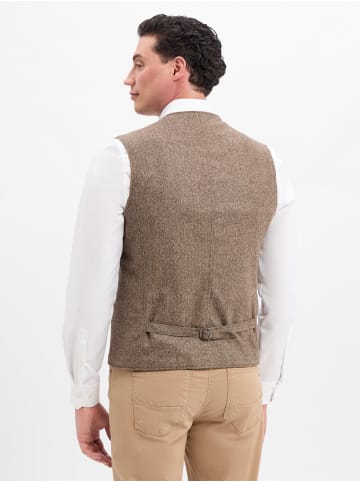 CARL GROSS Weste in braun - 0002