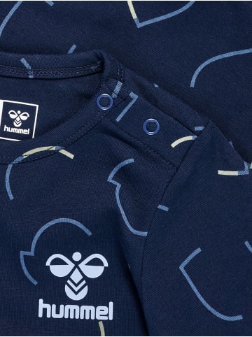 Hummel Hummel Druckknopf Strampler Hmlobi Jungen in BLACK IRIS