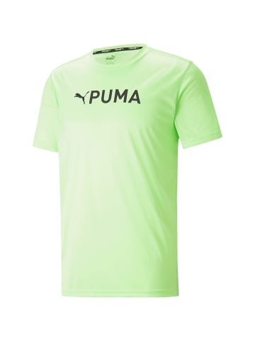 Puma Bodywear T-Shirt Fit Logo Tee - CF Gra in Apfelgrün