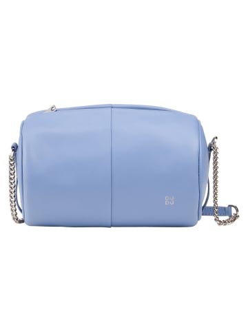 DuDu Abigail Umhängetasche Leder 19.5 cm in pastel blue