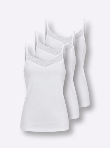 WITT WEIDEN Trägerhemd in weiß