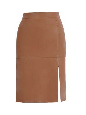 Freshlions Lederimitatrock JASSI in Beige